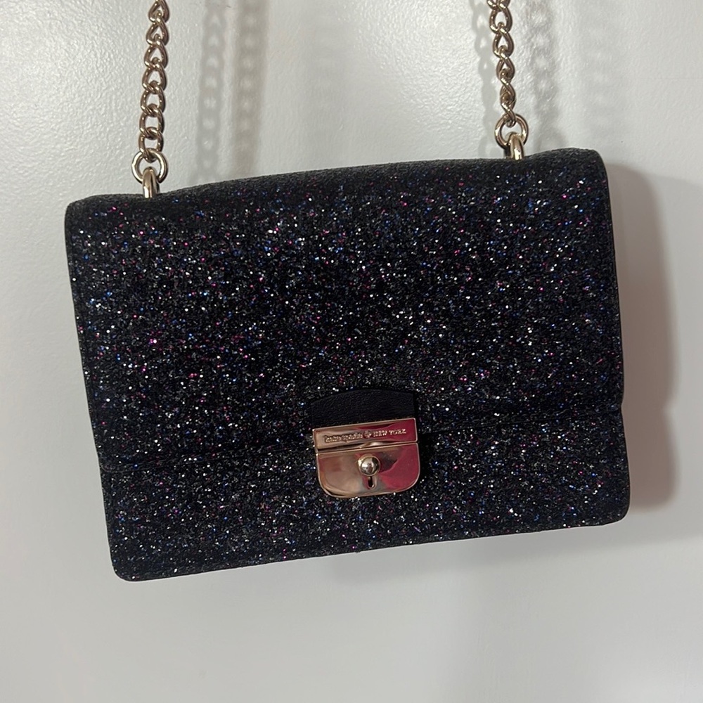 Kate Spade Sunset Lane Eden Black
GLITTER Sparkle Crossbody with Chain Strap